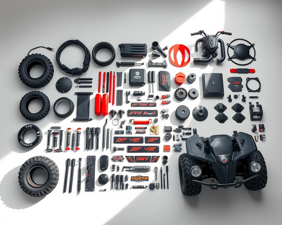 Honda 420 radiator relocation kit